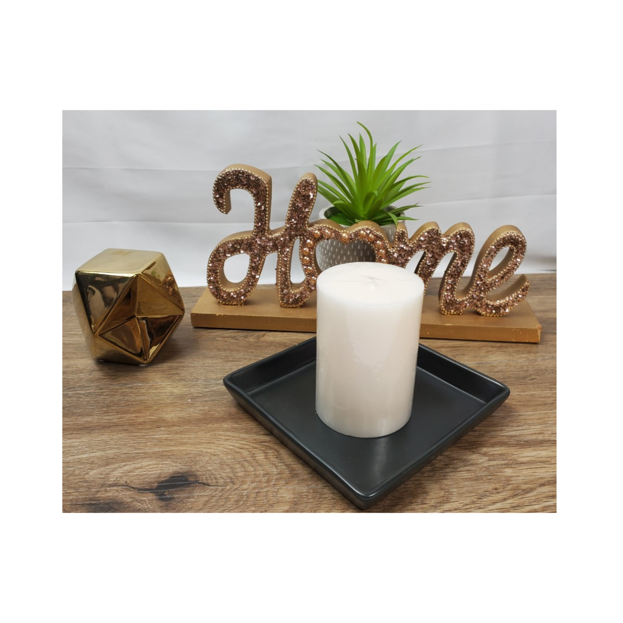 3 x 4 Ivory fireside pillar candles