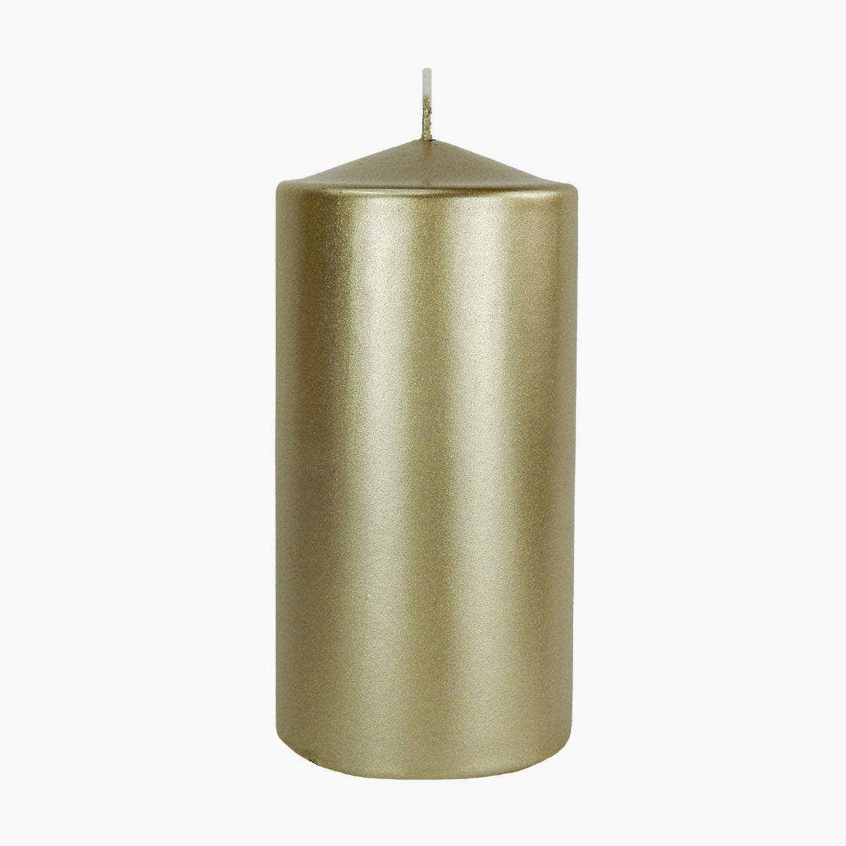 3" x 6" METALLIC PILLAR CANDLES