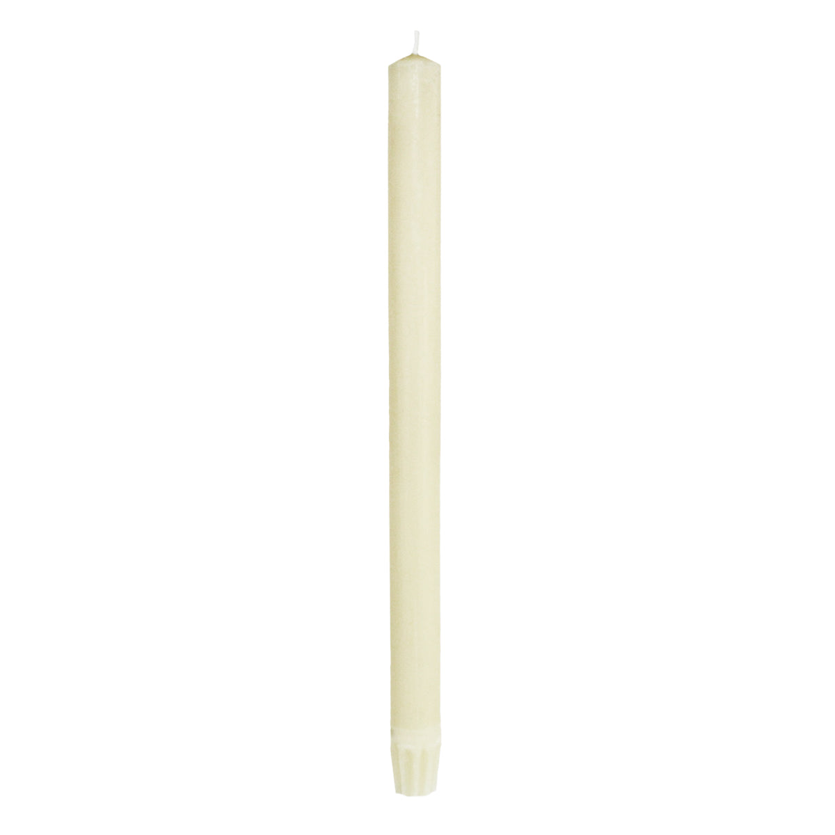 51% BEESWAX 1" x 12-1/2" SELF FITTING END CANDLE STICK