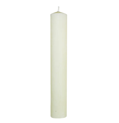 51% Beeswax 2" x 12" Groove Base Candle Stick