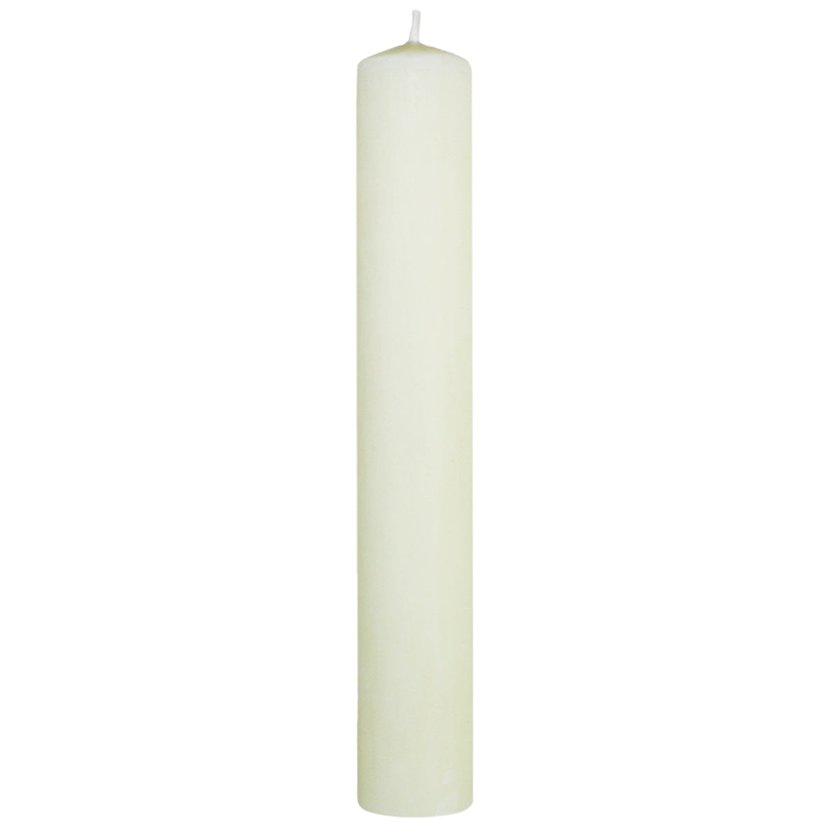 51% BEESWAX 2" x 18" GROOVE BASE CANDLE STICK