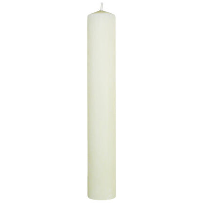 51% BEESWAX 2" x 18" GROOVE BASE CANDLE STICK