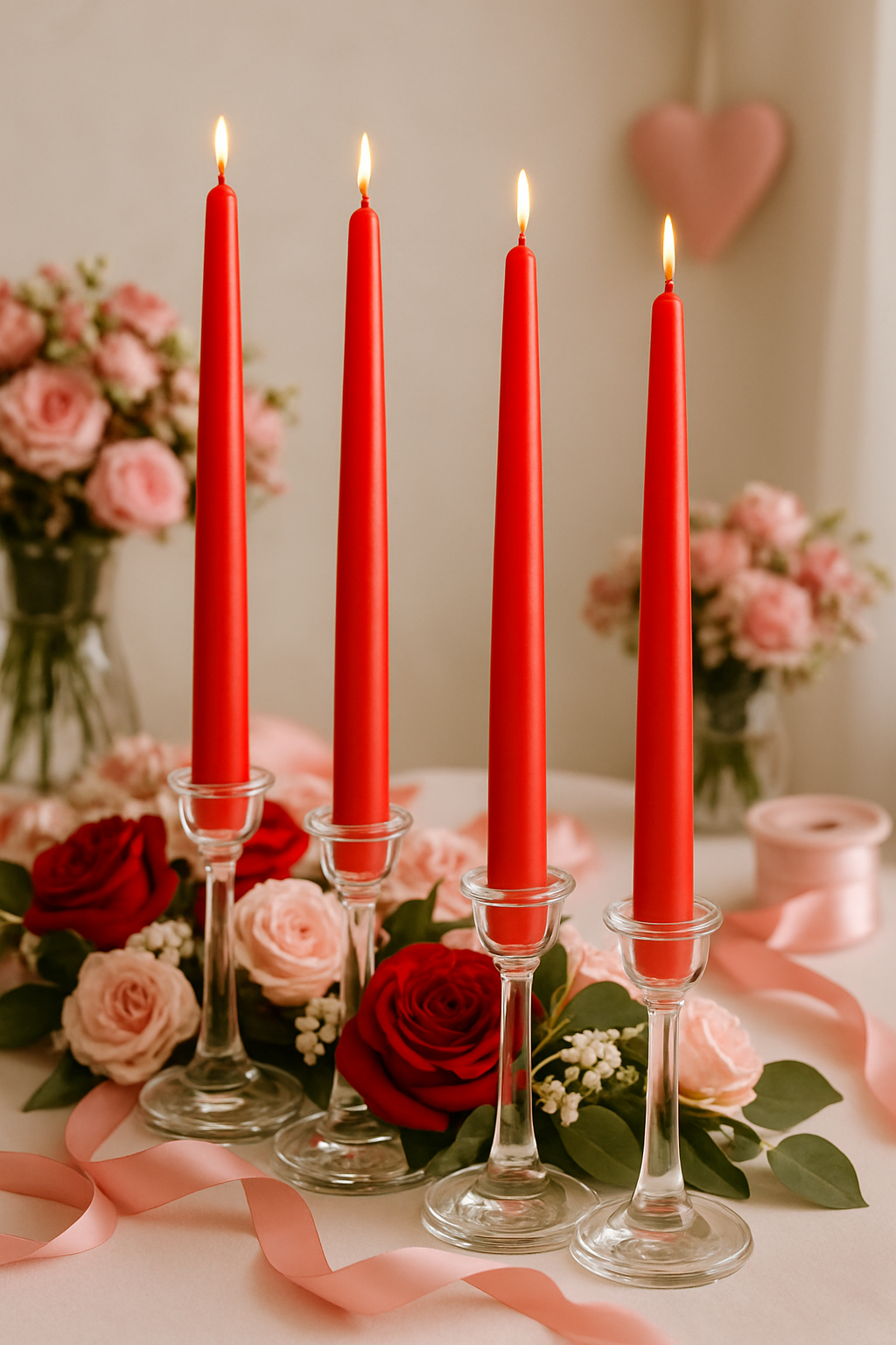 Valentines day 12 INCH TAPER CANDLE