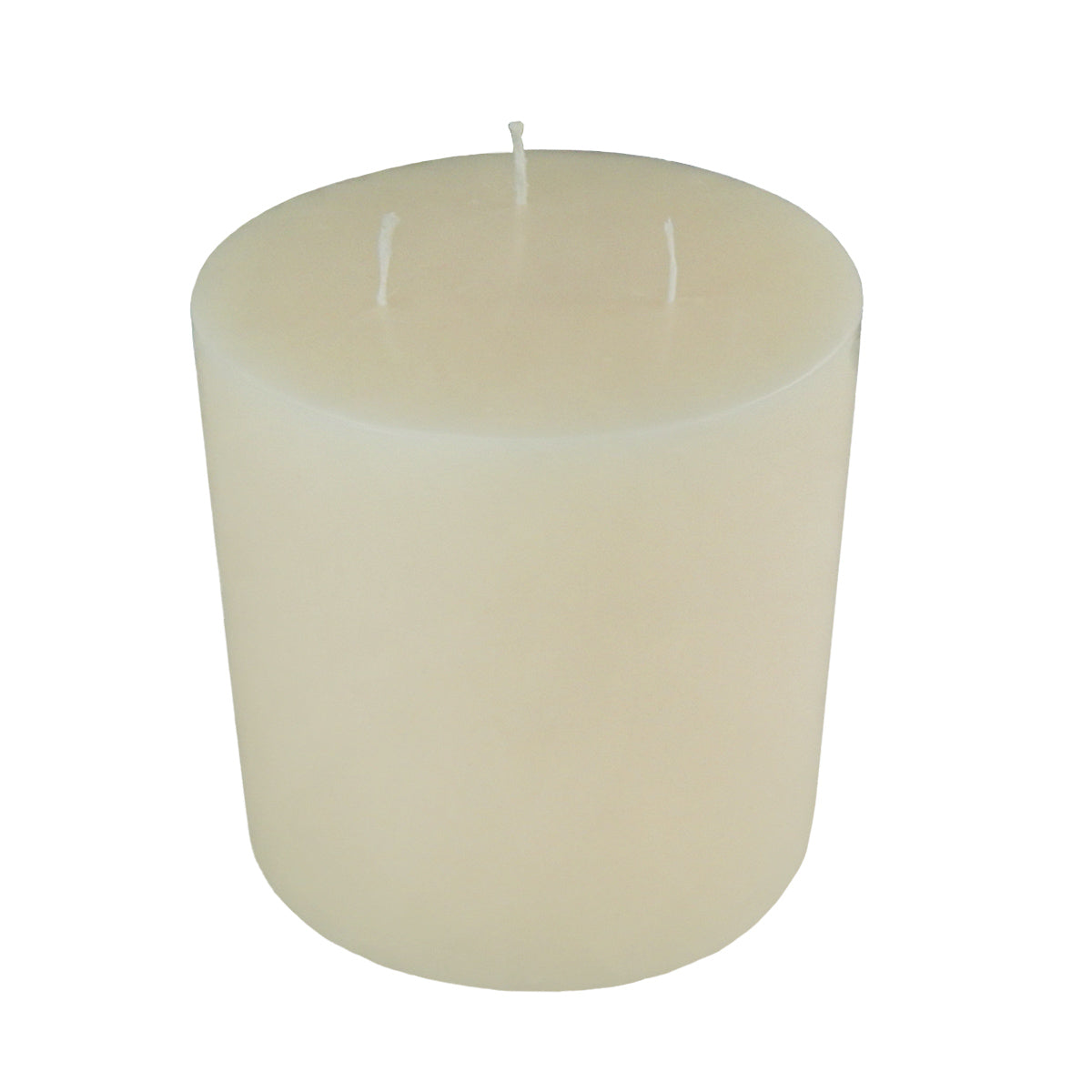 5.8" x 5.8" 3 wick fireside pillar candles