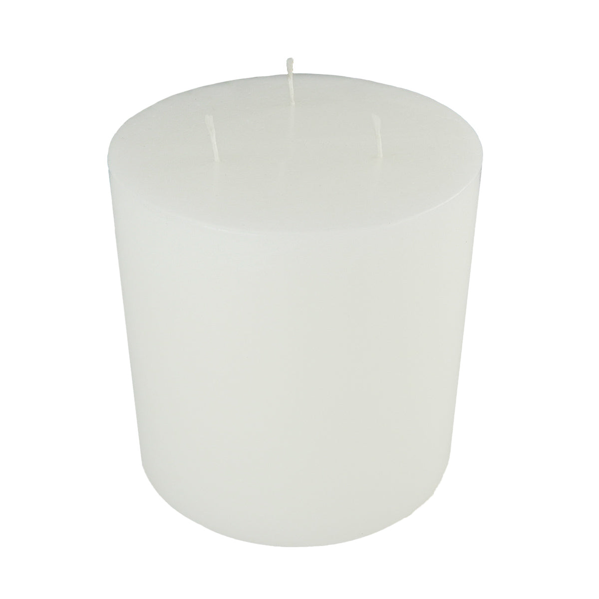 5.8" x 5.8" 3 wick fireside pillar candles