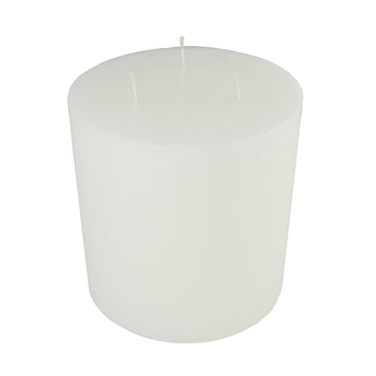 5.8" x 5.8" 3 wick fireside pillar candles