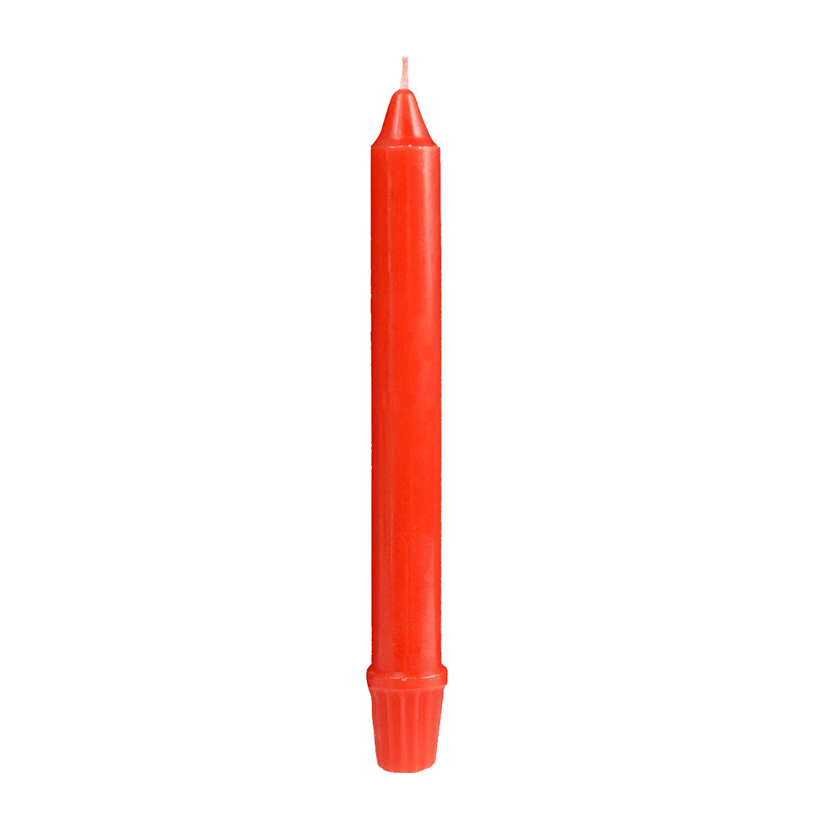 8 inch formal dinner candle red