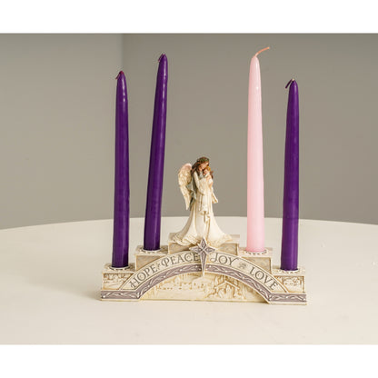 Advent taper candles