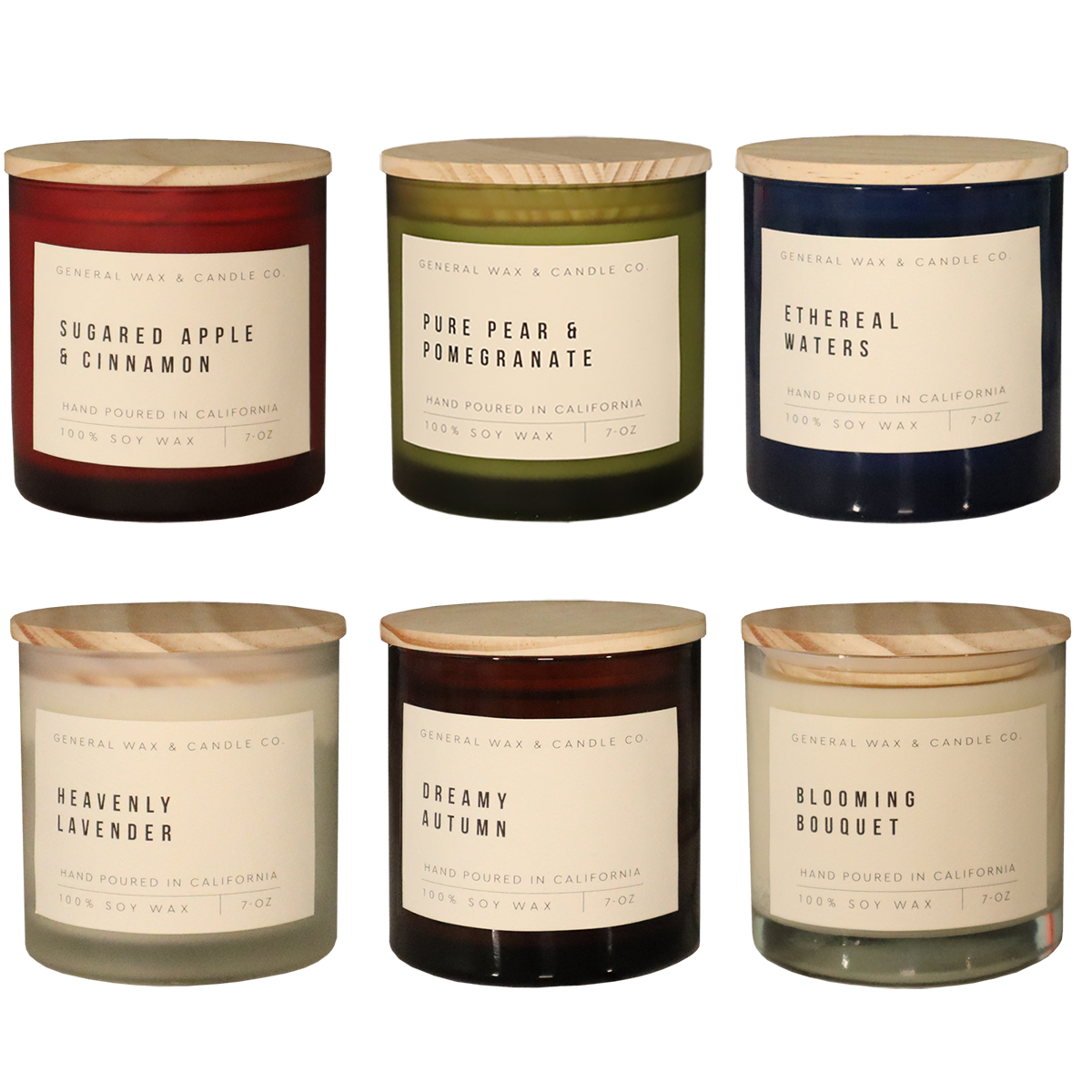 Authenticity Collection candle jars