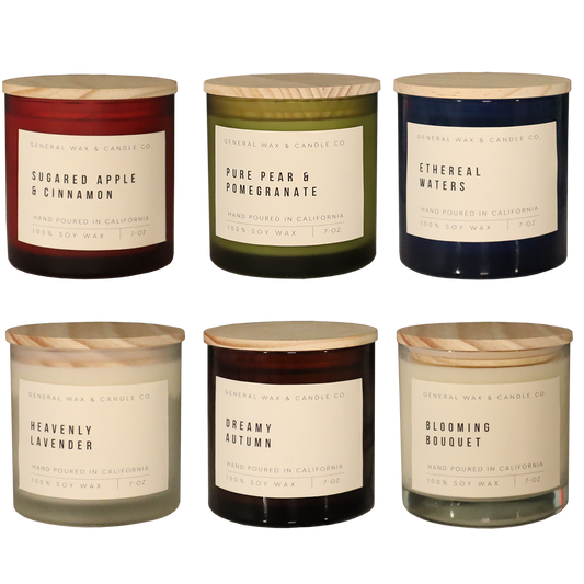 Authenticity Collection candle jars