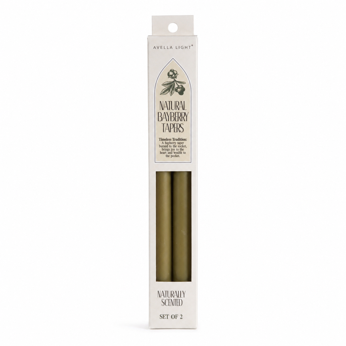 Avella Light scented bayberry candles