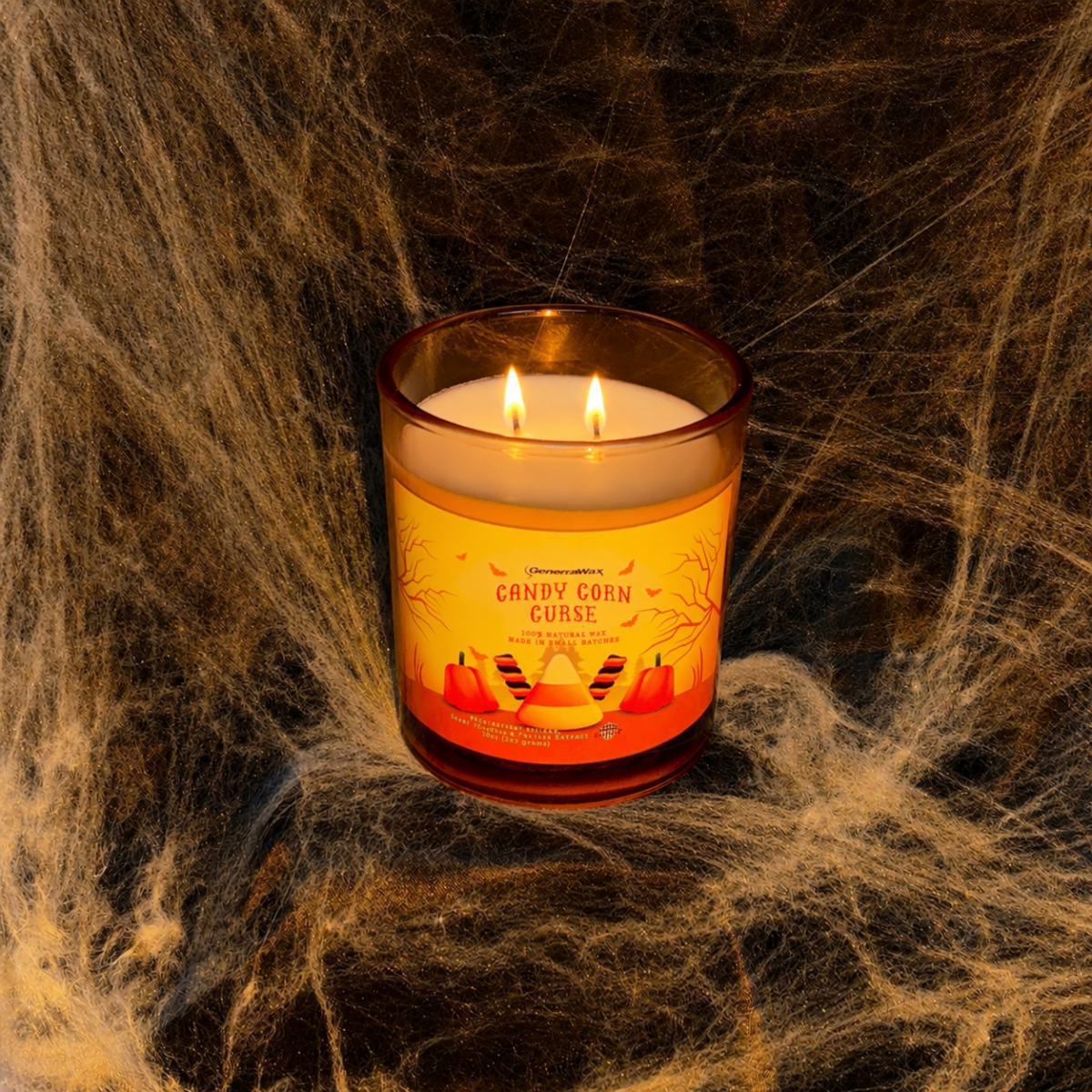 Candy Corn Curse scented candle soy candle