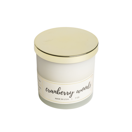 Cranberry woods scented candle