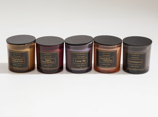 Soy candle collection