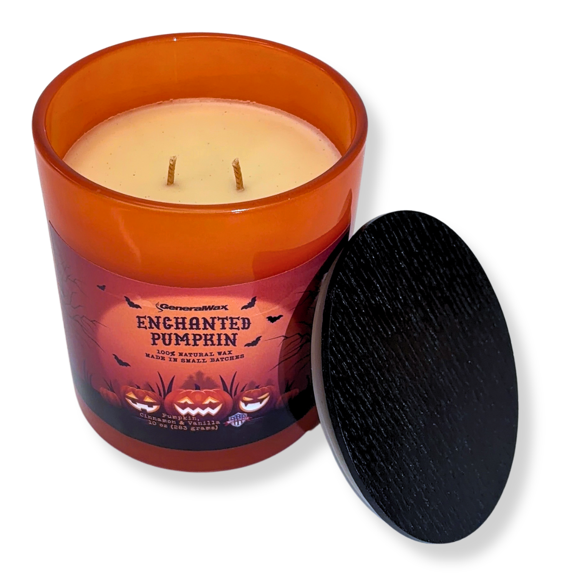 Enchanted Pumpkin Pumpkin Spice Scented Candle Halloween Collection