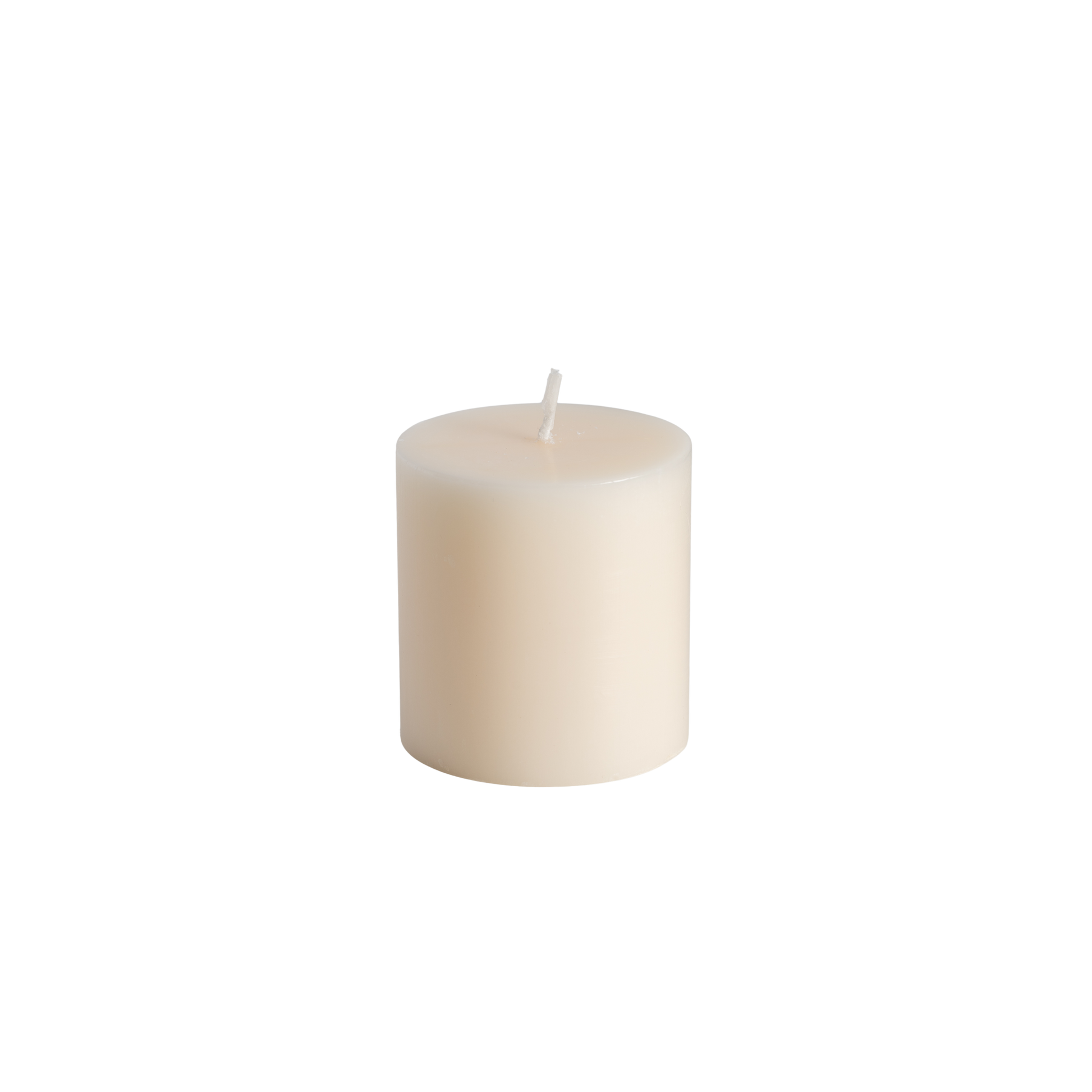 FIRESIDE IVORY pillar candles 2.8X2.8 