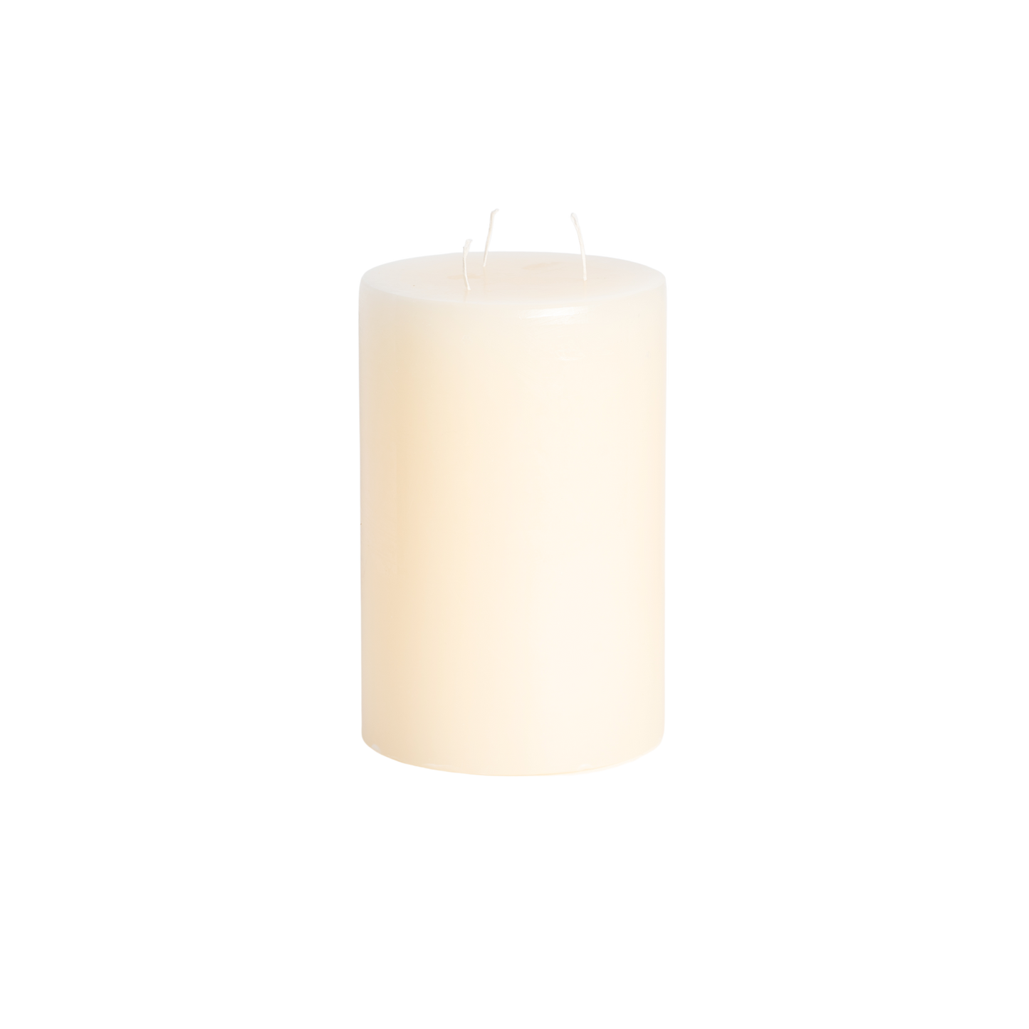 5.8X5.8 pillar ivory candle
