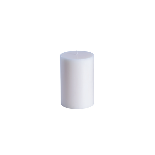 2.8x5.8 white pillar candles