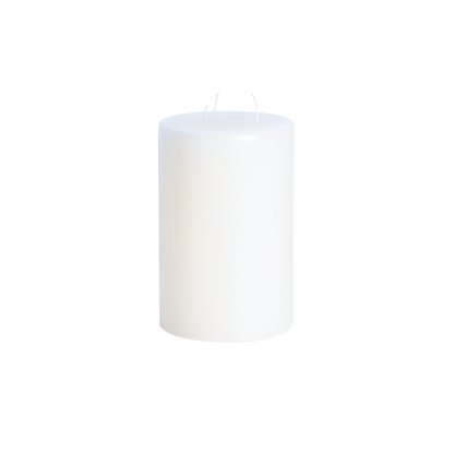5.8X5.8 pillar white candle