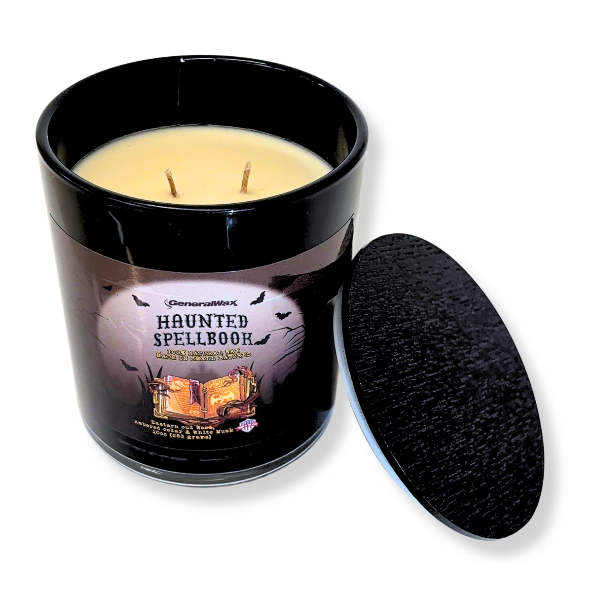 Haunted Spellbook Oud Scented Candle