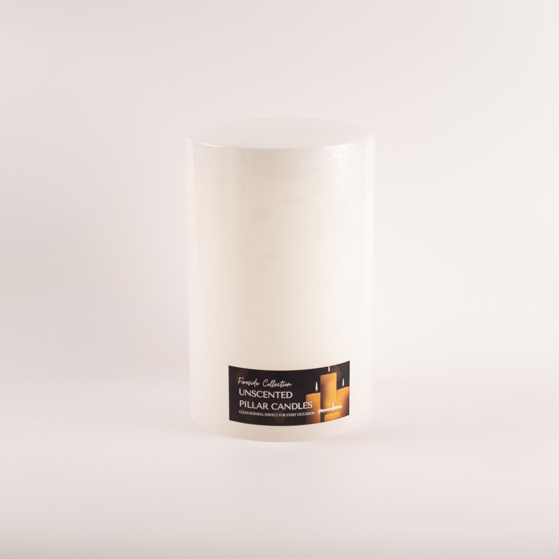 Large 3 wick pillar candle 5.8 x 8.8 for event and wedding decor