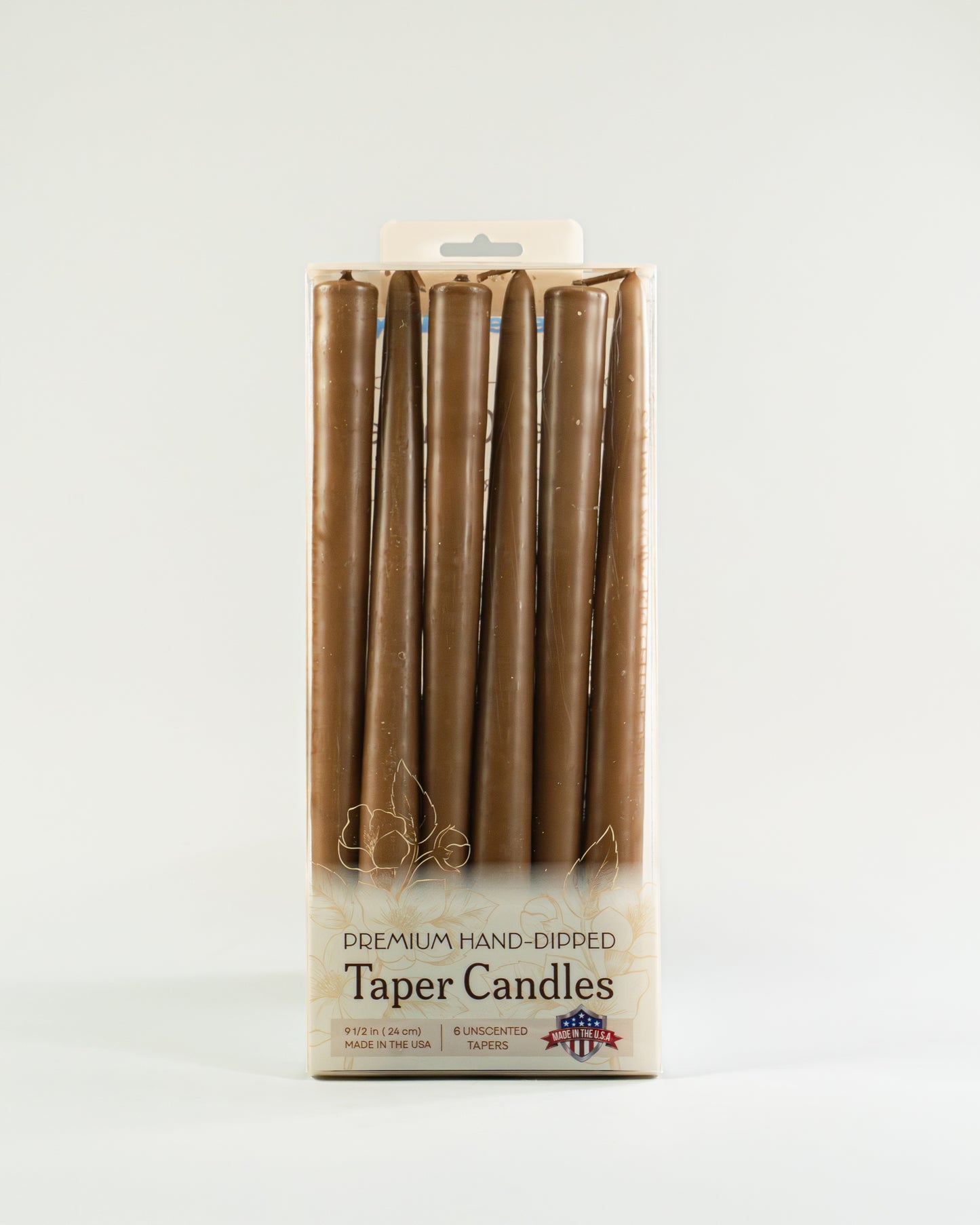  premium hand-dipped taper candles 