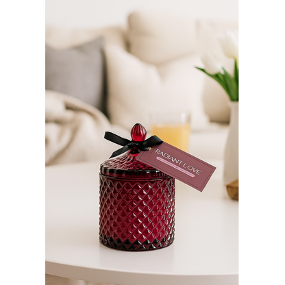Bougie On A Budget Radiant Love scented candle