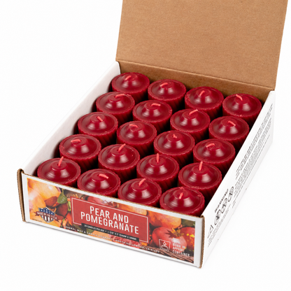 Pear Pomegranate Votive Candle 15-Hour