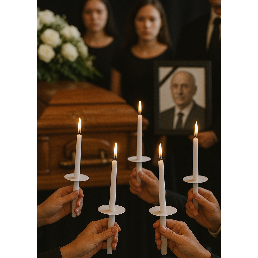 Processional Candles with Bobeches