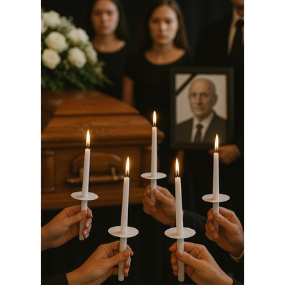 Processional Candles with Bobeches