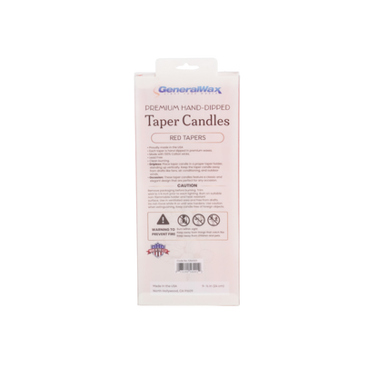 Red Taper Candles Premium
