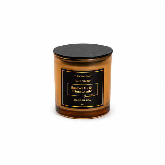 Rosewater & Chamomile Jar Candle