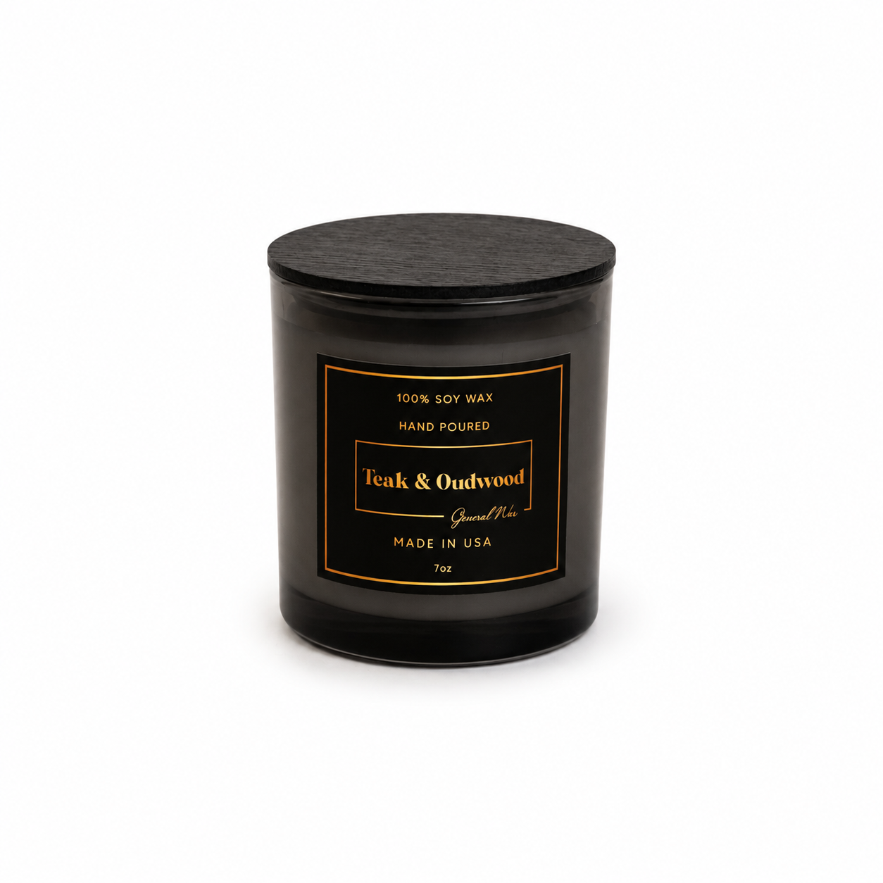 Teak Oudwood Jar Candle