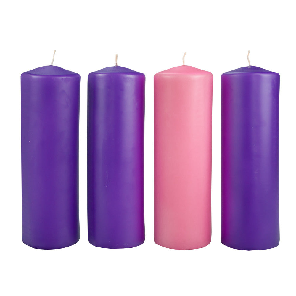 Advent Pillar Candle Set