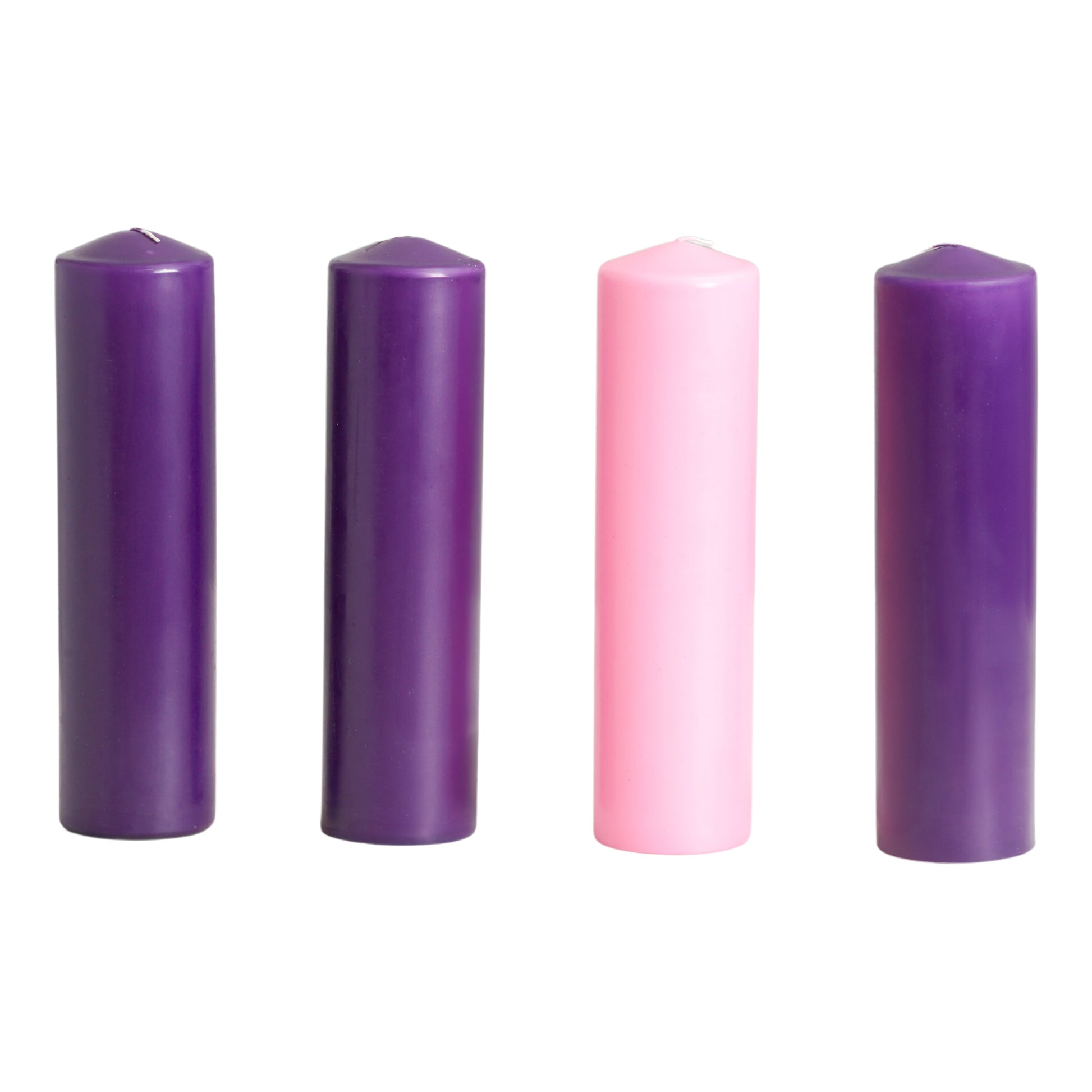 advent pillar candles