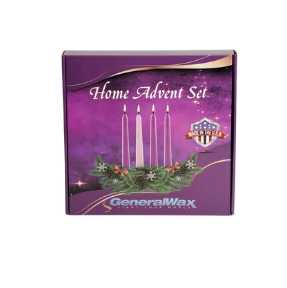 advent taper candles