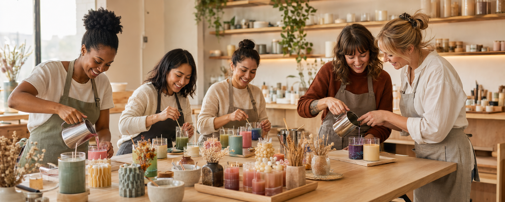 candle craft class Los Angeles