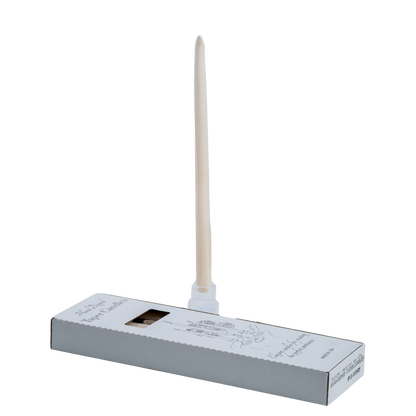 classic ivory 15  inch taper candles for home decor