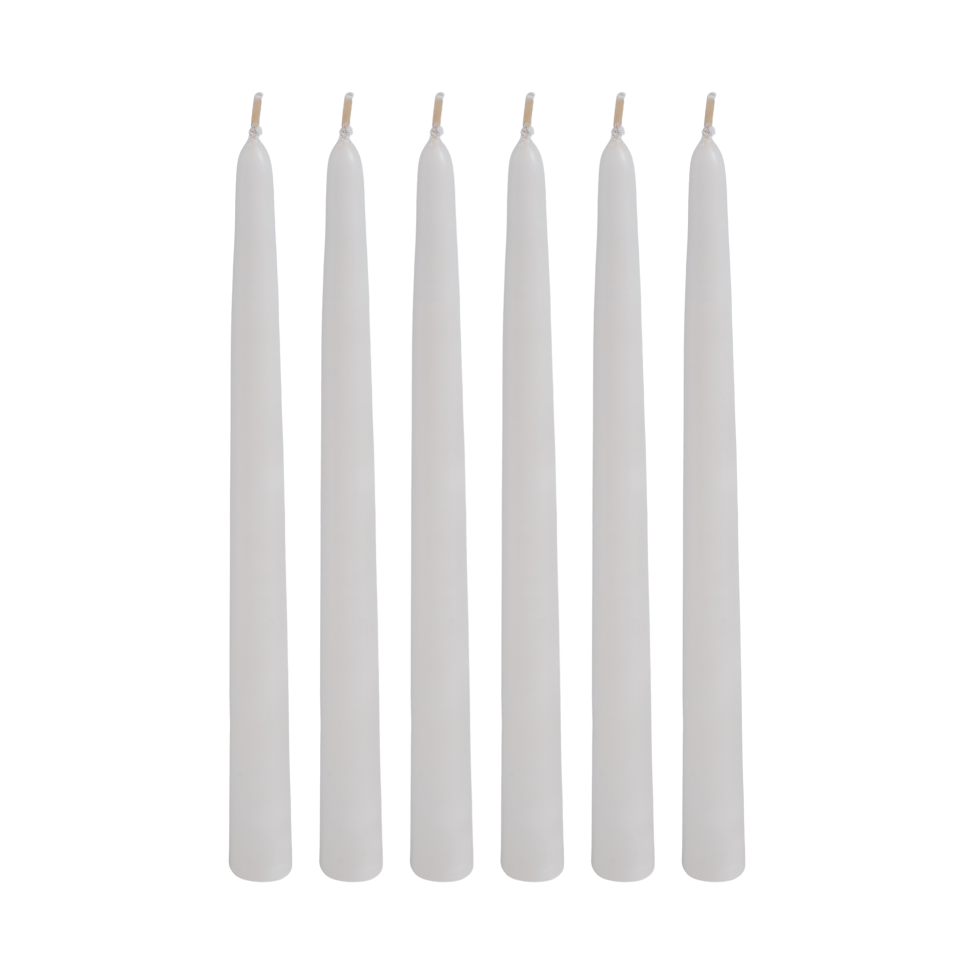 ivory taper candles for home and event decor