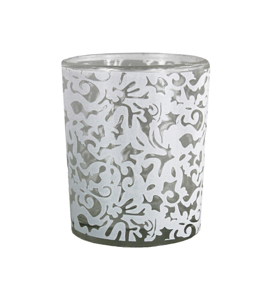 LACE DESIGN VOTIVE CANDLE HOLDER