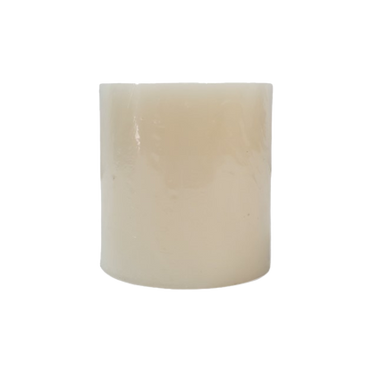 pillar candle ivory 3x3 fireside collection