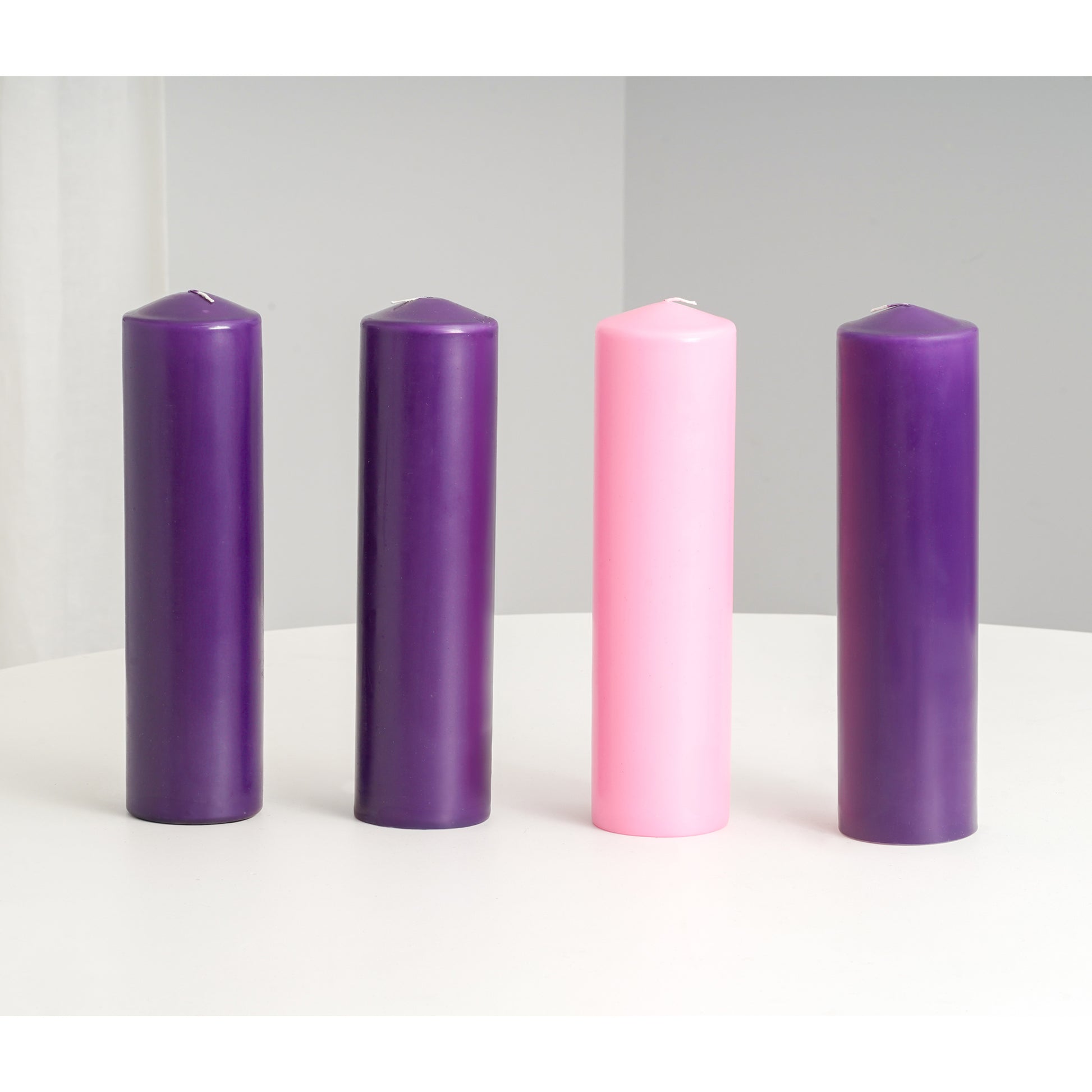pillar candles advent