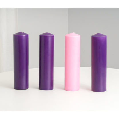 pillar candles advent