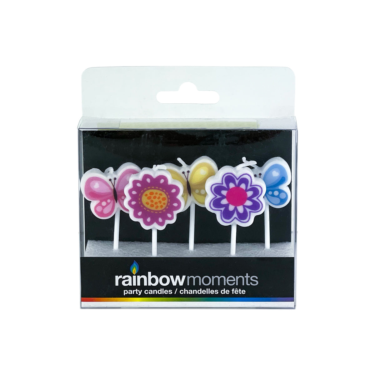 Rainbow Moments Birthday Candles