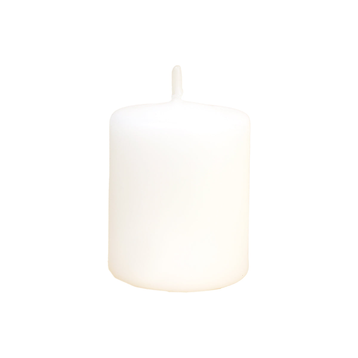 white votive candle 15 hours